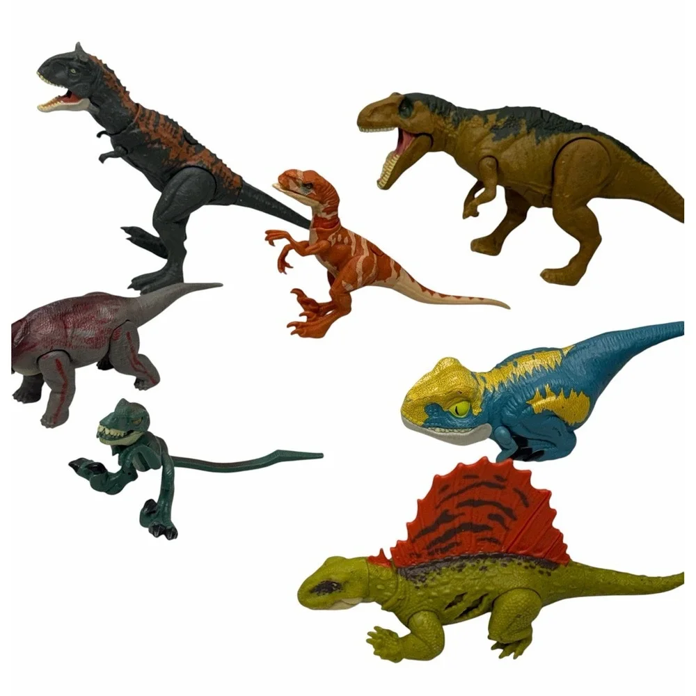 Jurassic World Jurassic Park Mixed Lot Of Dinosaurs Figure Toys 16 Total
